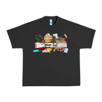 Pigment Black costomized teachers name Urban Heavy Tee - AdoDesignShop