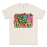 Natural let's get loaded Classic Tee - Jasminsmagicworld