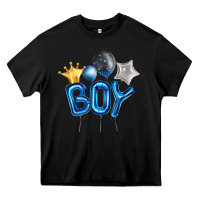 Black Birthday Boy Balloon Heavy Core Tee - Artiststas