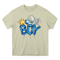 Mossy Birthday Boy Balloon Heavy Core Tee - Artiststas