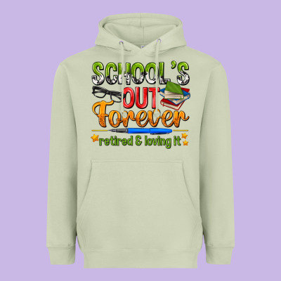 Schools Out Forever Heavyweight Hoodie Designed By Nancycooperartshop