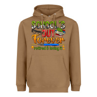 Toasted Coconut schools out forever Heavyweight Hoodie - NancyCooperArtShop