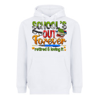 White schools out forever Heavyweight Hoodie - NancyCooperArtShop