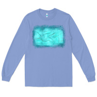 Colony Blue gemstone background Long Sleeve Tee - JahusDesignShop