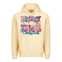 Pina Colada merry christmas pink coffee cups Premium Hoodie - Jasminsmagicworld