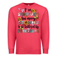 Cardinal ive survived too many storms to bebothered by rain Premium Sweatshirt - MaliasSmallBusiness