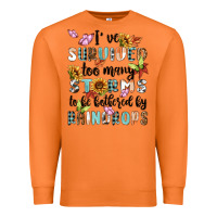 Carrot ive survived too many storms to bebothered by rain Premium Sweatshirt - MaliasSmallBusiness