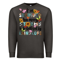 Smoke ive survived too many storms to bebothered by rain Premium Sweatshirt - MaliasSmallBusiness