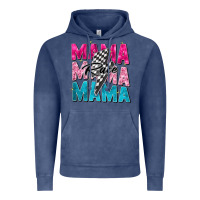 Vintage Denim race mama Vintage Hoodie - Zillion Design Studio