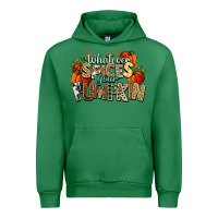 Emerald Whatever spices your pumpkin Fall Urban Hoodie - NancyCooperArtShop