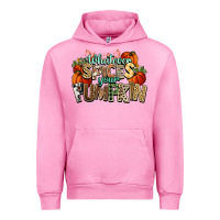 Fuchsia Pink Whatever spices your pumpkin Fall Urban Hoodie - NancyCooperArtShop