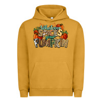 Pigment Peanut Butter Whatever spices your pumpkin Fall Urban Hoodie - NancyCooperArtShop