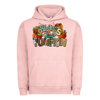 Pigment Salmon Whatever spices your pumpkin Fall Urban Hoodie - NancyCooperArtShop