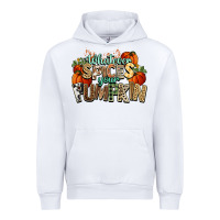 White Whatever spices your pumpkin Fall Urban Hoodie - NancyCooperArtShop