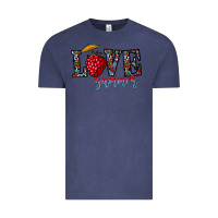 Vintage Denim love summer Vintage Tee - CowhideDigitalArt