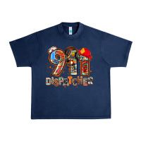 Navy 911 dispatcher Urban Heavy Tee - AdoDesignShop