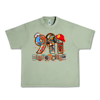 Oil Green 911 dispatcher Urban Heavy Tee - AdoDesignShop