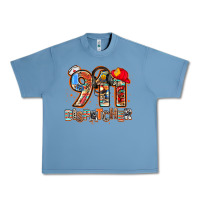 Pebble Blue 911 dispatcher Urban Heavy Tee - AdoDesignShop
