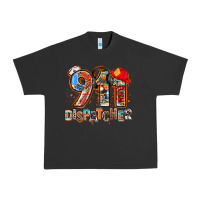 Pigment Black 911 dispatcher Urban Heavy Tee - AdoDesignShop