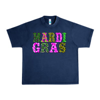 Navy mardi gras Urban Heavy Tee - BarkalooDesign