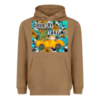 Toasted Coconut country roads take me home Heavyweight Hoodie - MaliasSmallBusiness