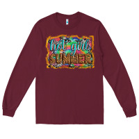 Burgundy hot girl summer Long Sleeve Tee - Artiststas