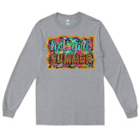 Heather Grey hot girl summer Long Sleeve Tee - Artiststas