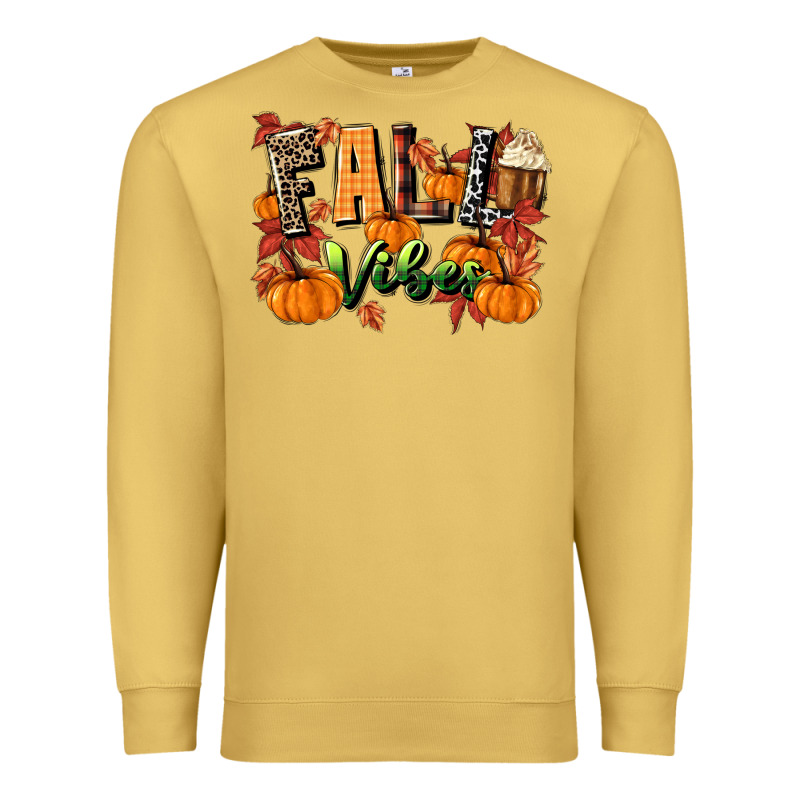 Fall Vibes Premium Sweatshirt by MaliasSmallBusiness | Teevron