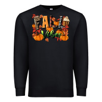 Black fall vibes Premium Sweatshirt - MaliasSmallBusiness