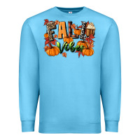 Ocean Blue fall vibes Premium Sweatshirt - MaliasSmallBusiness