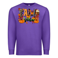 Purple fall vibes Premium Sweatshirt - MaliasSmallBusiness