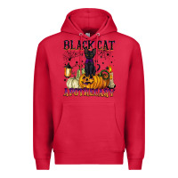 Cardinal black cat apothecary Premium Hoodie - BarkalooDesign