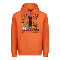 Carrot black cat apothecary Premium Hoodie - BarkalooDesign