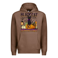 Chestnut black cat apothecary Premium Hoodie - BarkalooDesign