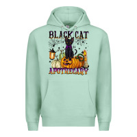 Seafoam black cat apothecary Premium Hoodie - BarkalooDesign