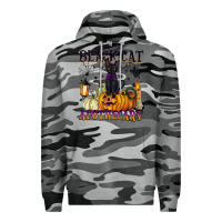 Slate Camo black cat apothecary Premium Hoodie - BarkalooDesign