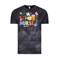 Cloud Black school nurse Vintage Tee - AdoDesignShop