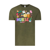 Vintage Olive school nurse Vintage Tee - AdoDesignShop