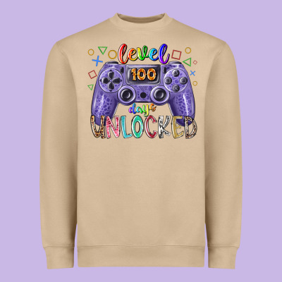 Level Days Unclocked Heavyweight Sweatshirt Designed By Racoondesign