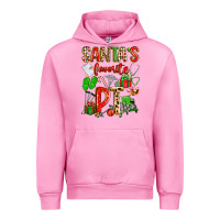Fuchsia Pink santa's favorite pt Urban Hoodie - texasbilliewilder