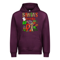 Mauve Wine santa's favorite pt Urban Hoodie - texasbilliewilder