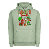 Pigment Oil Green santa's favorite pt Urban Hoodie - texasbilliewilder