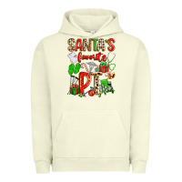 Pigment Pistachio santa's favorite pt Urban Hoodie - texasbilliewilder