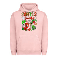 Pigment Salmon santa's favorite pt Urban Hoodie - texasbilliewilder