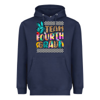 Navy team fourth grade Heavyweight Hoodie - NancyCooperArtShop