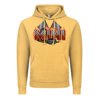 Vintage Mustard race mini Vintage Hoodie - Zillion Design Studio