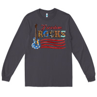 Smoke freedom rocks with guitar Long Sleeve Tee - Artiststas