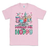 Bubblegum Pink easter coffee makes me so hoppy Classic Tee - Jasminsmagicworld
