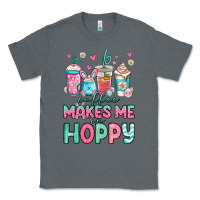 Charcoal Heather easter coffee makes me so hoppy Classic Tee - Jasminsmagicworld
