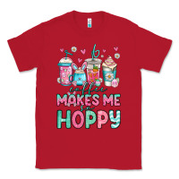 Red easter coffee makes me so hoppy Classic Tee - Jasminsmagicworld